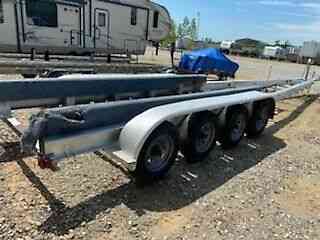 New Aluminum Boat Trailer 28000 Lbs 35 To 40ft Boats Vans Suvs And Trucks Cars