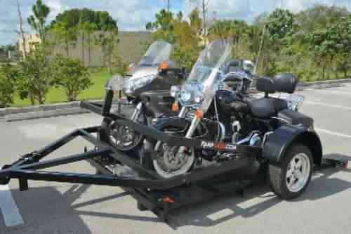 Rampless Motorcycle Trailer Retails For $3 995 0 The: Vans, Suvs, And 