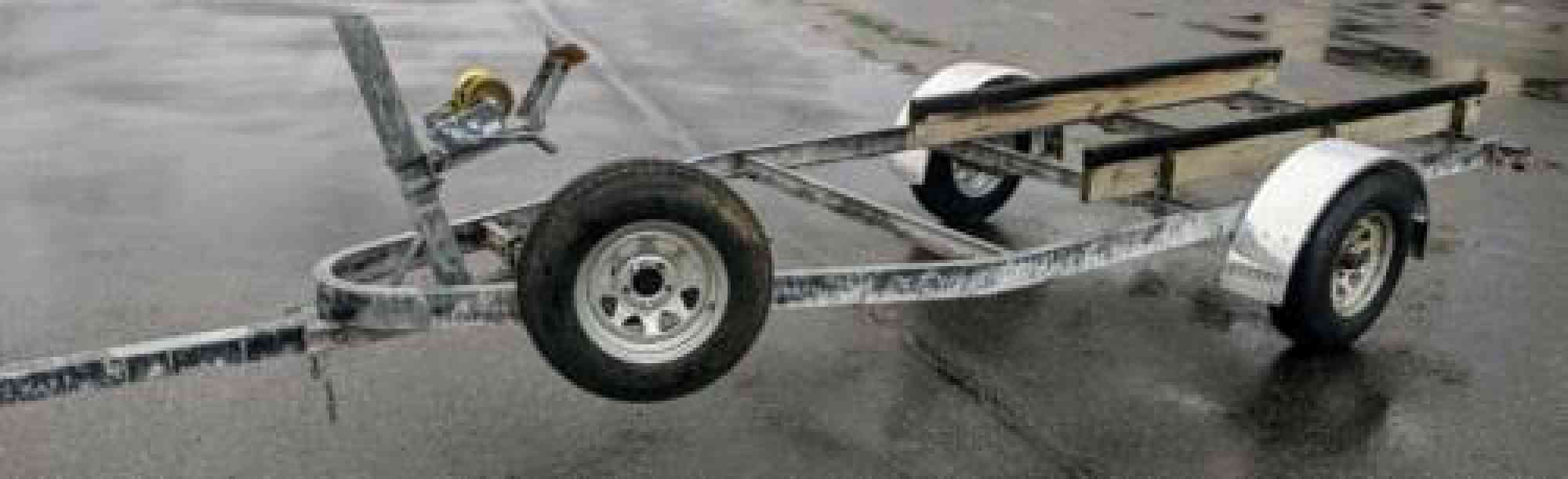 Sea Lion Galvanized Boat Trailer 14ft To 20ft Sea Lion: Vans, SUVs, and