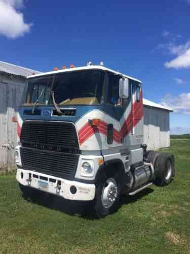 Ford Cl 9000 (1984) Classic Ford Cl 9000 Cabover Semi: Vans, SUVs, and ...