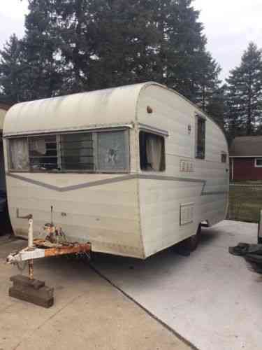 Shasta (1960) Early 60s Shasta Travel Trailer Camper No: Vans, SUVs ...