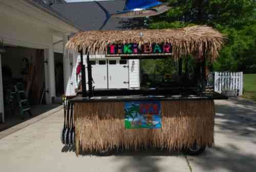 Club Car You Are Viewing A Tiki Bar Golf Cart This Cart Is: Vans, SUVs, and  Trucks Cars