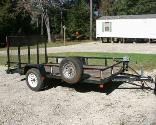 Used 2011 Gator Made Trailer Flatbed Utility 6x12 Wood: Vans, SUVs, and ...