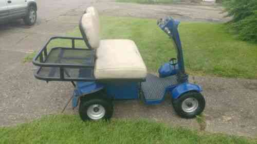 Used Blue Cricket Esv Mobility Scooter Mini Golf Cart 24v Vans Suvs And Trucks Cars