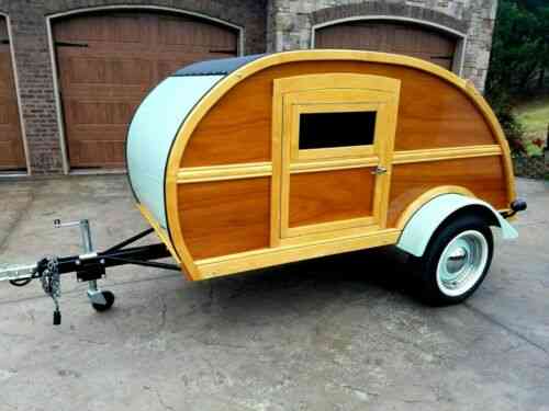 Vintage Woody Teardrop Camper Woody Teardrop Old School: Vans, SUVs ...